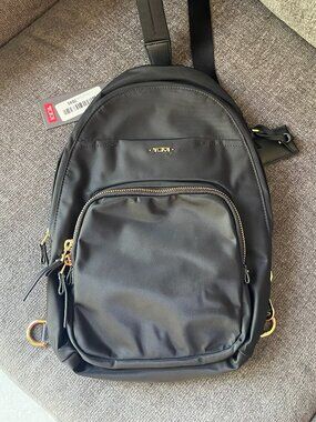 Tumi Brive Sling Backpack‎ Nylon with leather trim